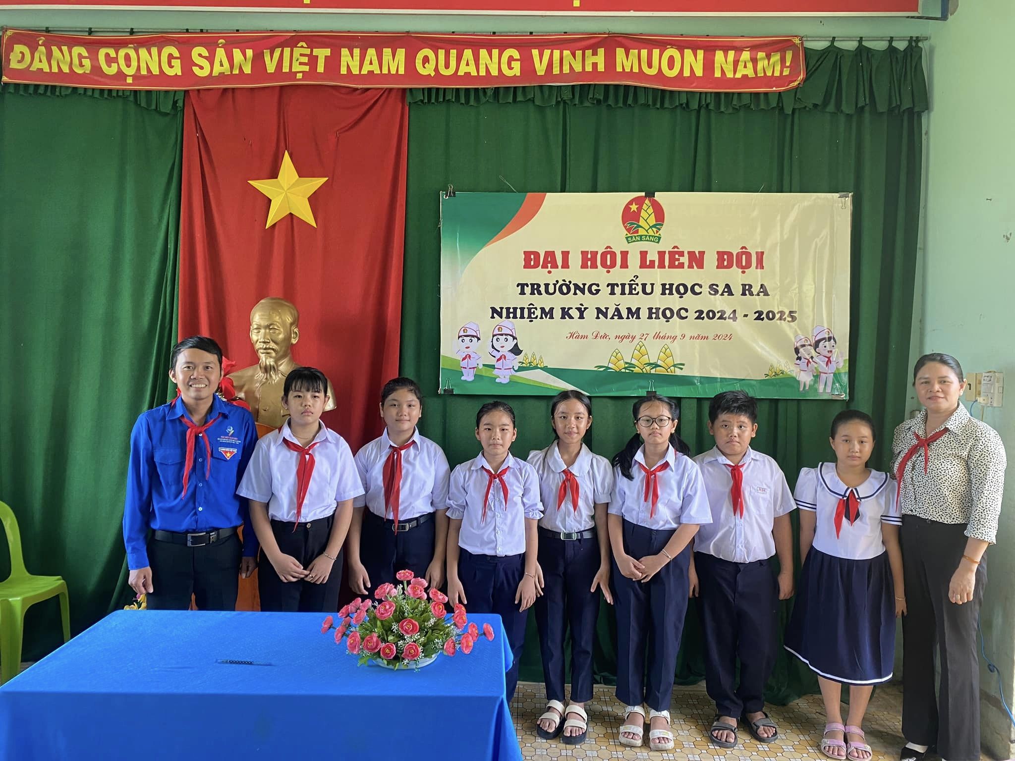 ĐẠI HỘI LIÊN ĐỘI NHIỆM KỲ NĂM HỌC 2024 - 2025